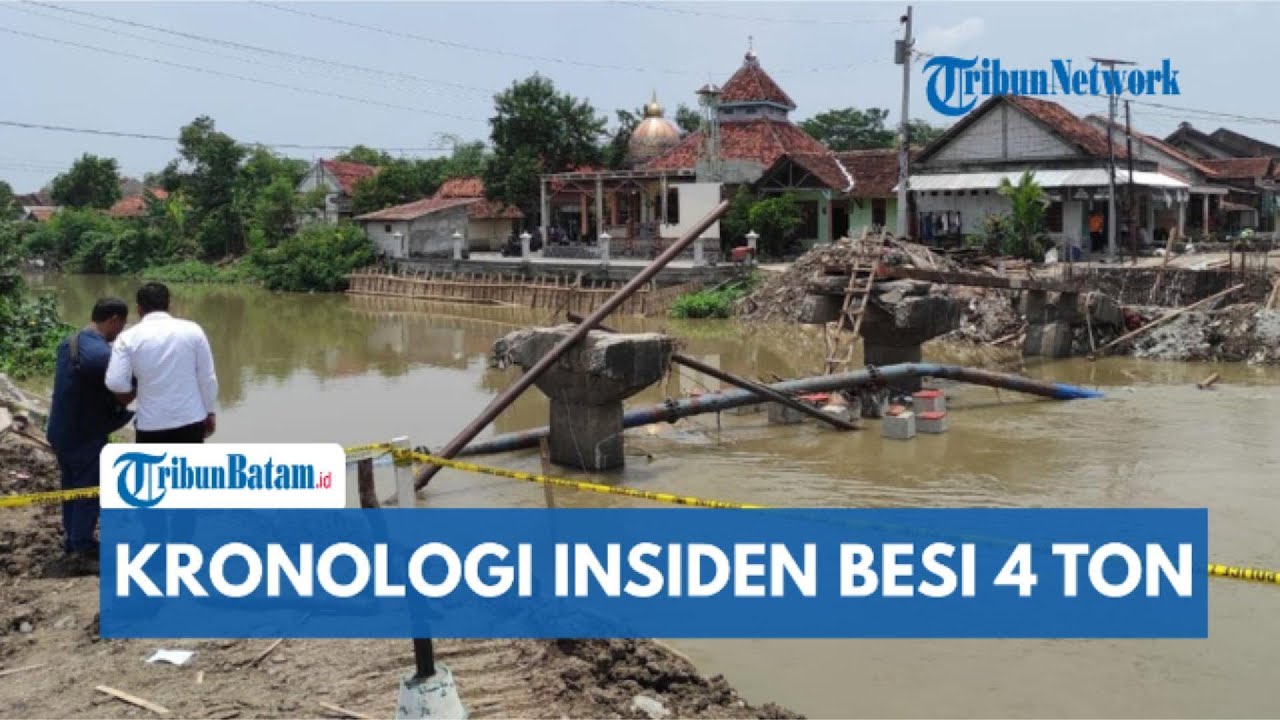 Pekerja Proyek Jembatan di Demak Tertimpa Besi Tiang Pancang 4 Ton, Begini Kronologinya