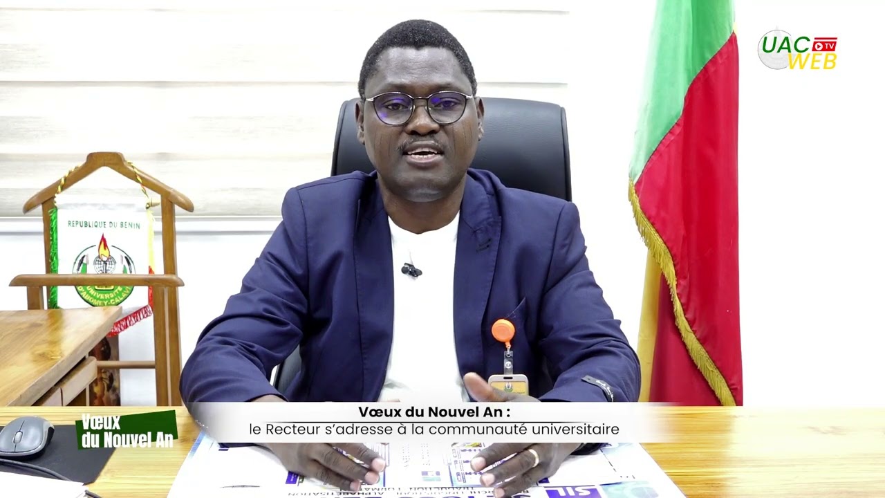 Vœux du Recteur pour l'année 2026