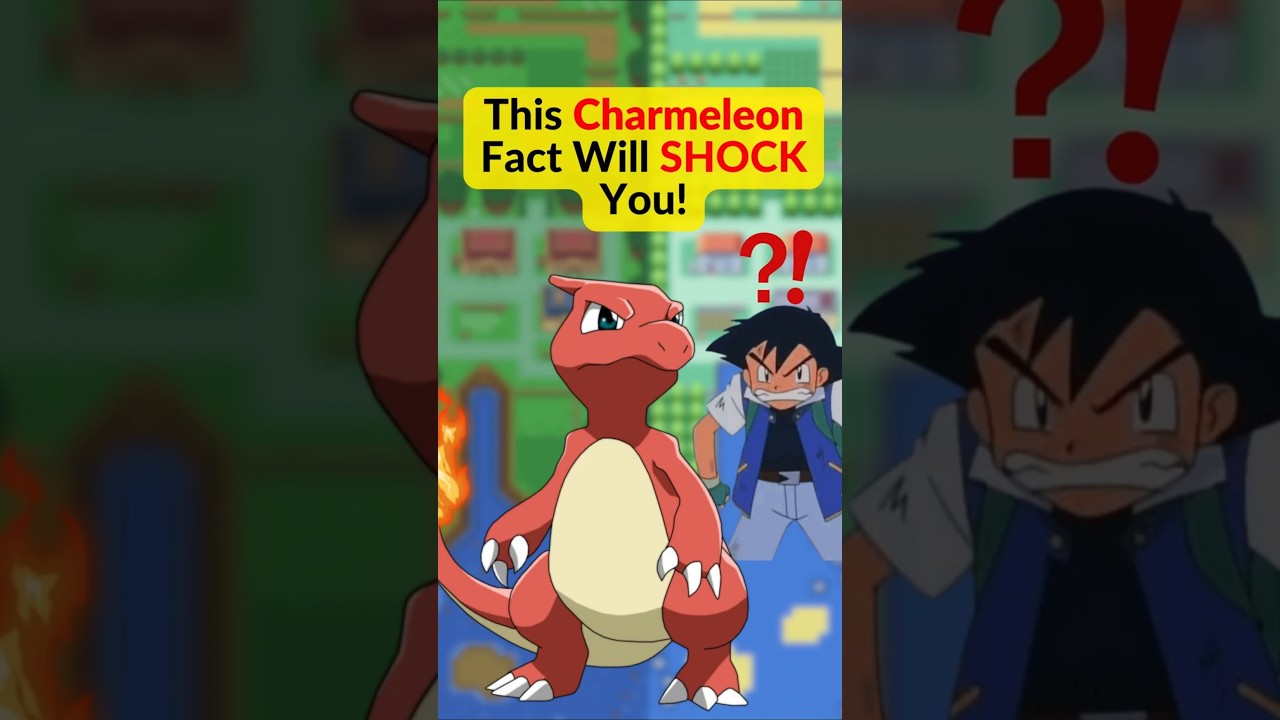 Why Did Charmeleon Suddenly Stop Obeying Ash? #animefacts #pokemonanime #pokemonfacts #shorts