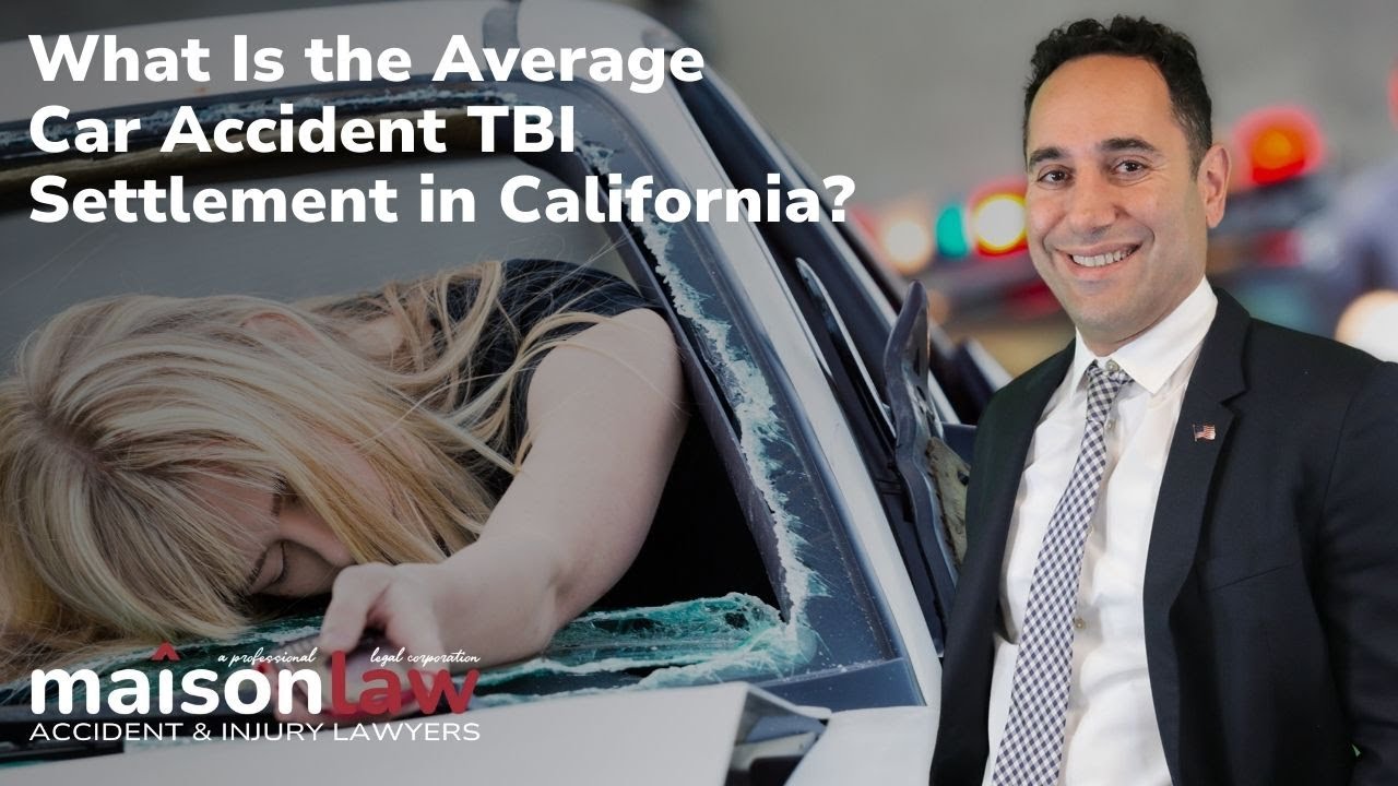 What is the Average Car Accident TBI Settlement in California?