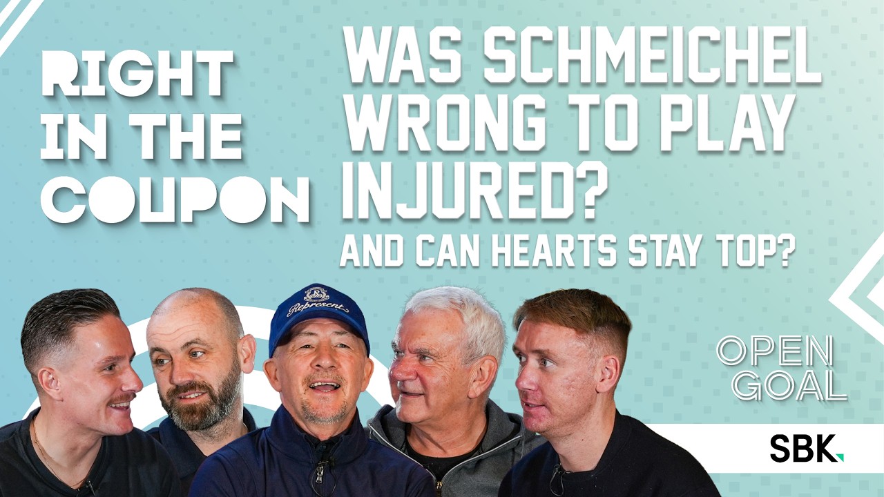 WAS SCHMEICHEL WRONG TO PLAY FOR CELTIC INJURED & CAN HEARTS STAY TOP? | Right In The Coupon