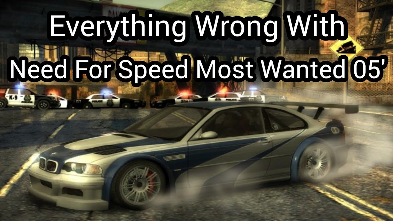 (версия 2018 года) Всё, что не так с Need For Speed ​​Most Wanted, примерно за 22 минуты или меньше