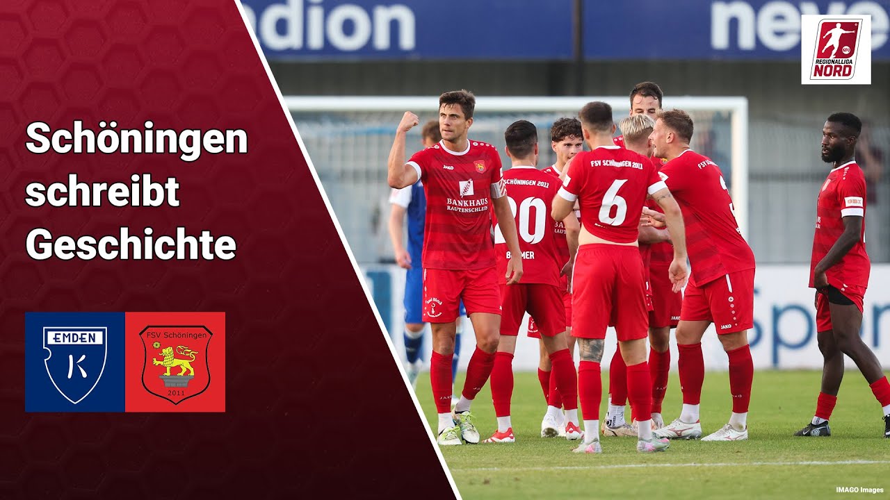 Kickers Emden - FSV Schöningen | Regionalliga Nord 6. Spieltag