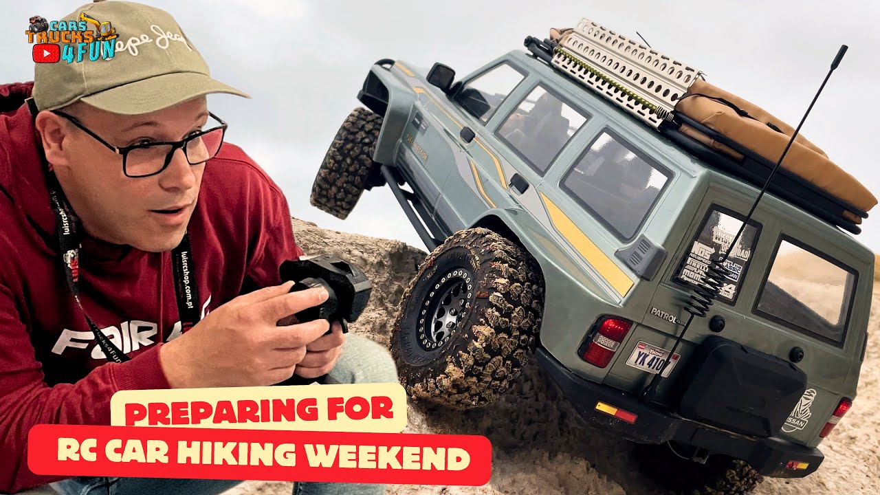 Preparing for RC Car Hiking on the Weekend With My Yikong YK4107 | Nissan GR Upgrade