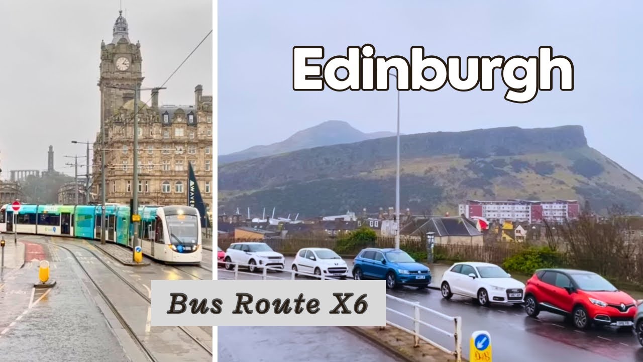 Bus ride Edinburgh-Haddington | ride from Princes Street to The Jewel | East Coast Buses