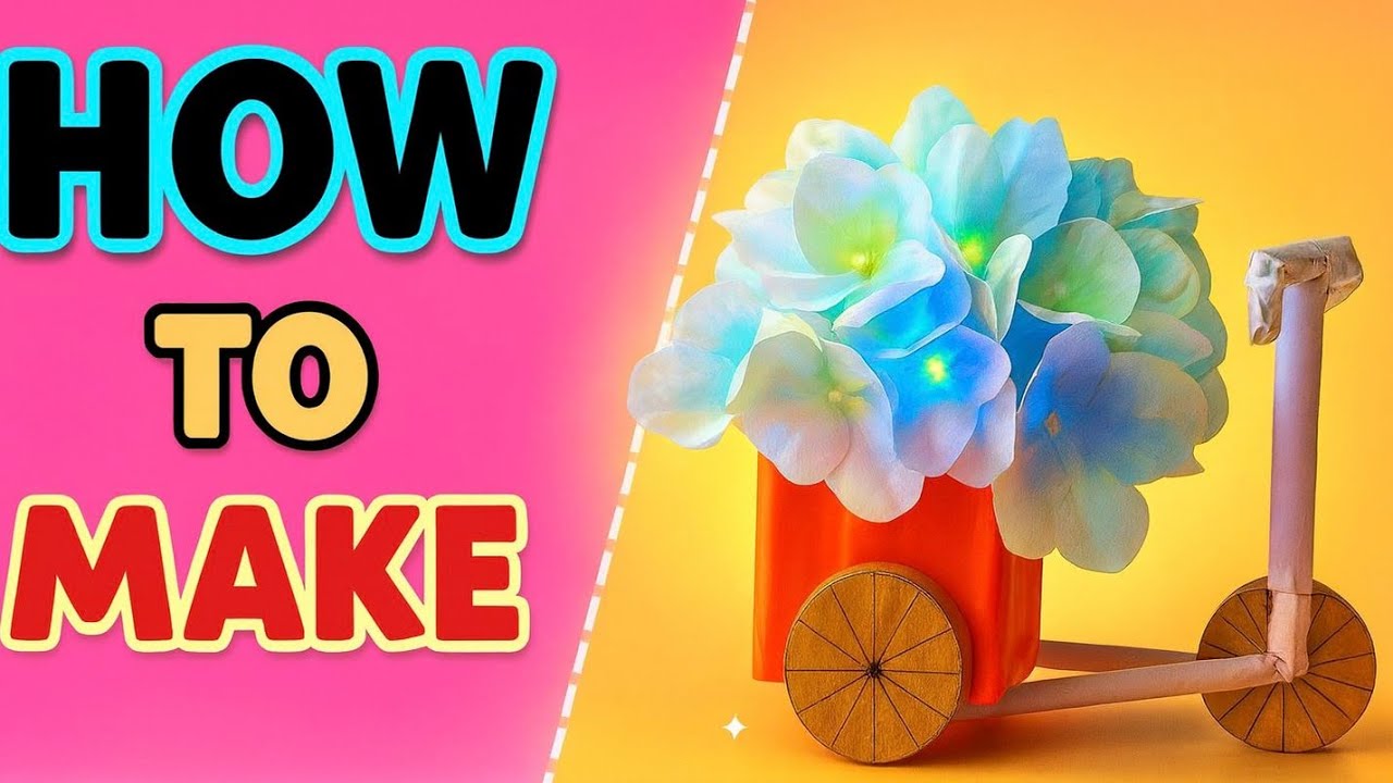 Cycle planter | How to make diy cycle planter🌿✨ #diy #recycle #lifeisbutadream