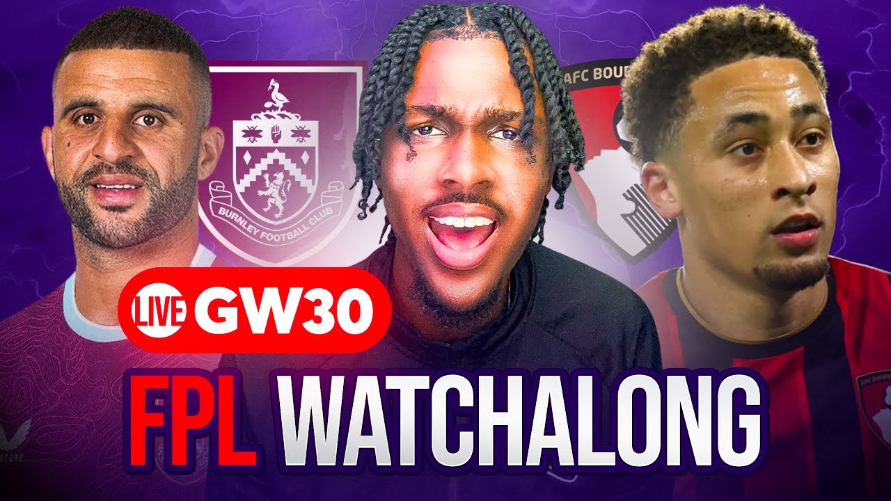 LIVE FPL WATCHALONG: BURNLEY vs B'MOUTH🔥| TAVERNIER YOU MUST🫵🏾| Fantasy Premier League 25/26