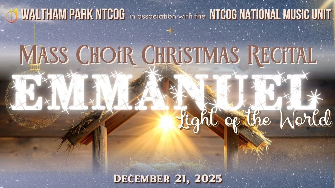 Mass Choir Christmas Recital || EMMANUEL, Light of the World || December 21, 2025