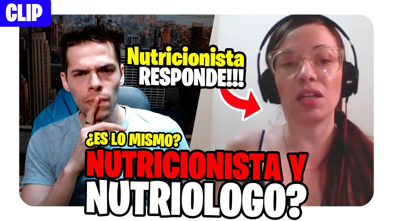 ¿CUÁL es la diferencia REAL entre NUTRICIONISTA y NUTRIÓLOGO? / Nutricionista RESPONDE