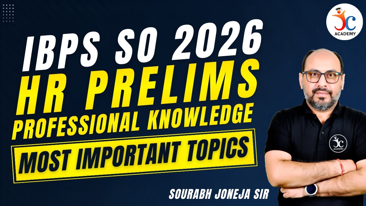 IBPS SO HR Prelims Most Important Topics | IBPS SO HR Officer 2026 | IBPS SO HR Preparation 2026