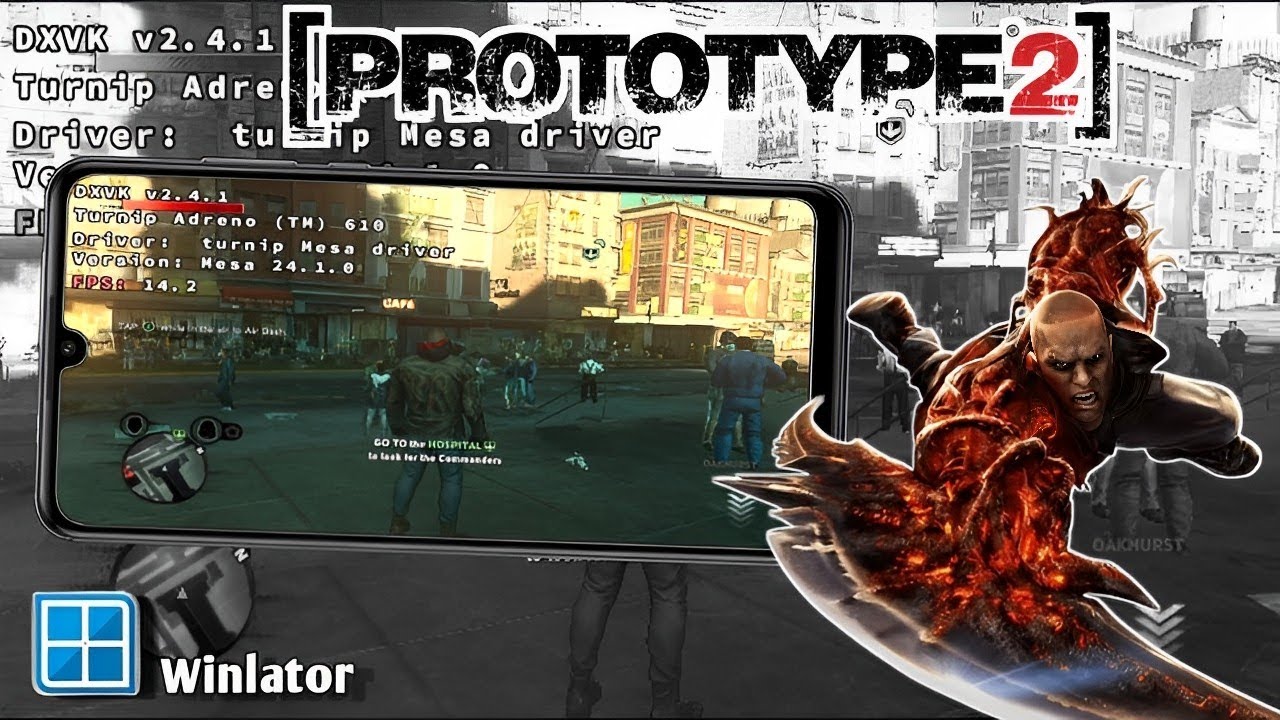 Winlator 10.0 Hotfix | Prototype 2 | Snapdragon 680