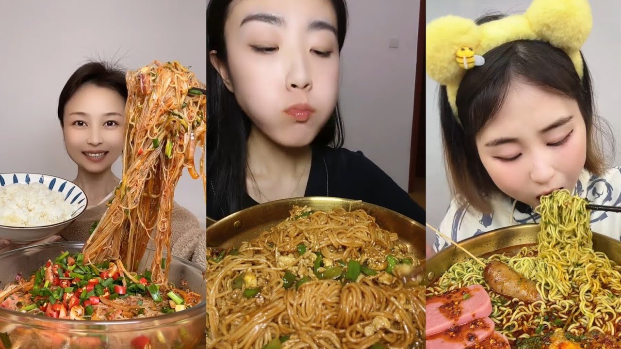 [ Mukbang ASMR ] 7X Spicy Massive Ramen Noodles Challenge 🔥 Korean Spicy Ramen Seafood Eating Show 