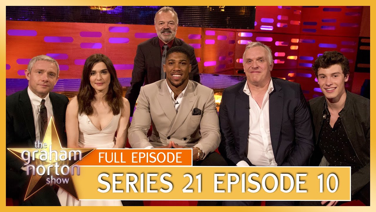 S21 E10 - The Graham Norton Show | Full Episode | Rachel Weisz, Anthony Joshua, Greg Davies