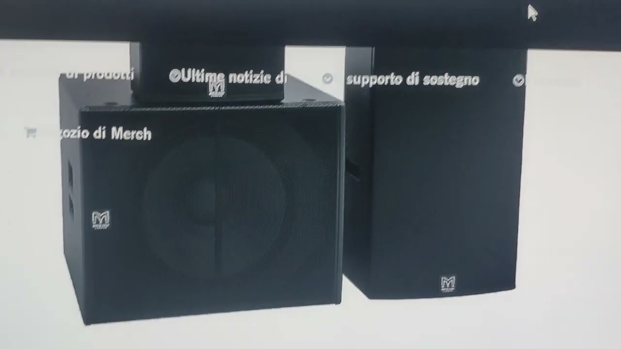 Professional Audio * Sistemi attivi Martin Audio, Meyer Sound, db technologies, Nexo*