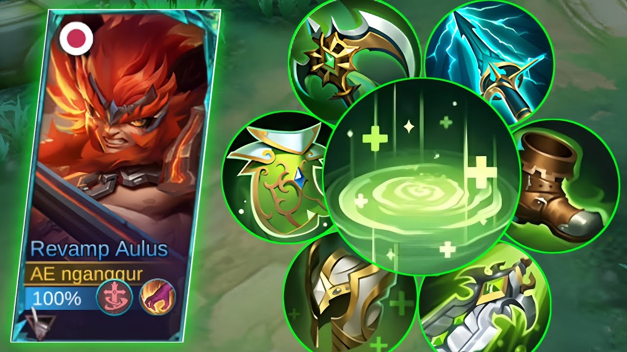 NEW REVAMP AULUS BROKEN FIGHTER XP LANE  - MOBILE LEGENDS
