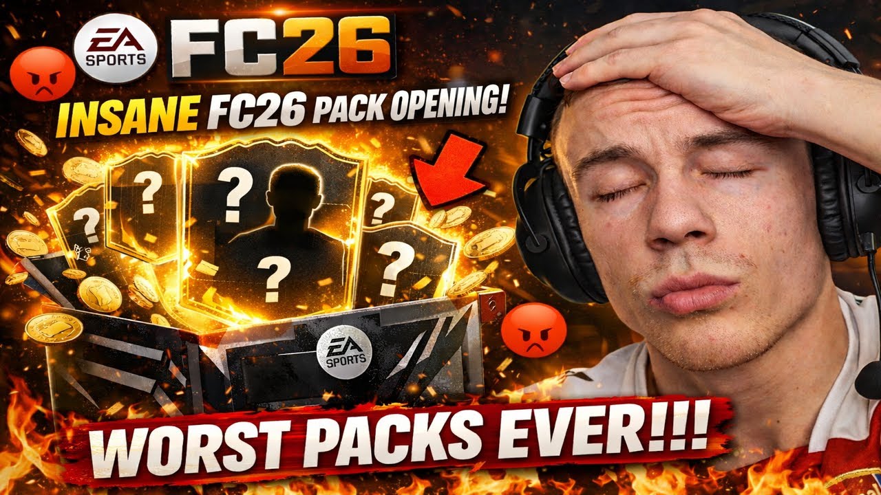 INSANE FC26 Pack Opening… These Are the WORST Packs Ever