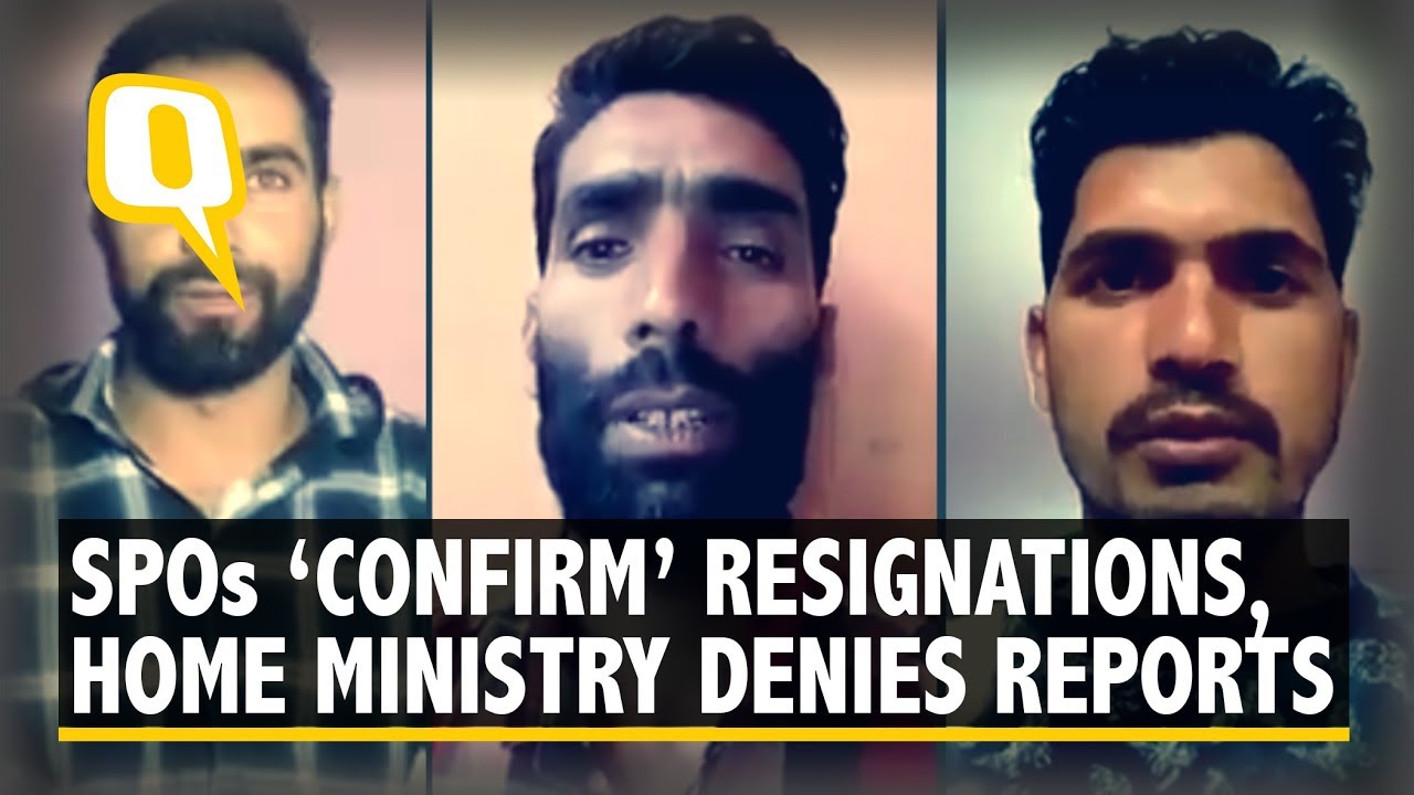 J&K: Cops Send &lsquo;Resignation&rsquo; Videos, HM Says &lsquo;False Propaganda&rsquo; | The Quint