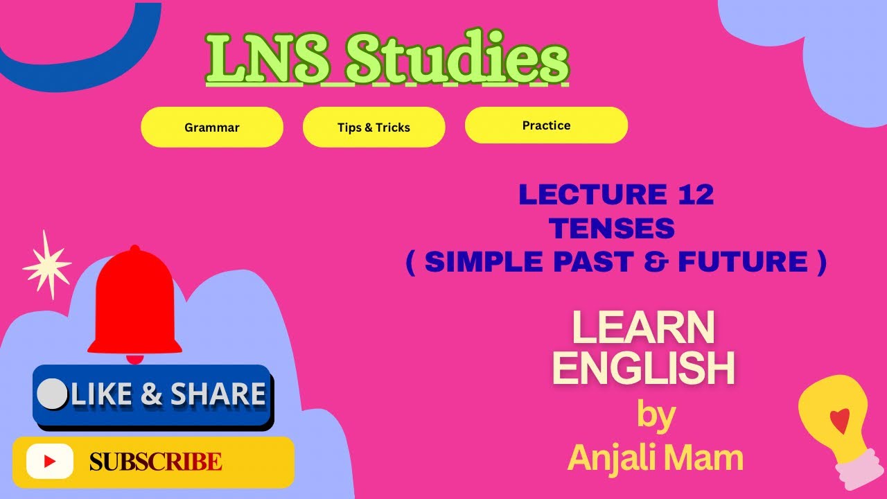 LNS STUDIES #tenses #pastandfuture #englishlearningclass #englishforbeginners #englishrules 