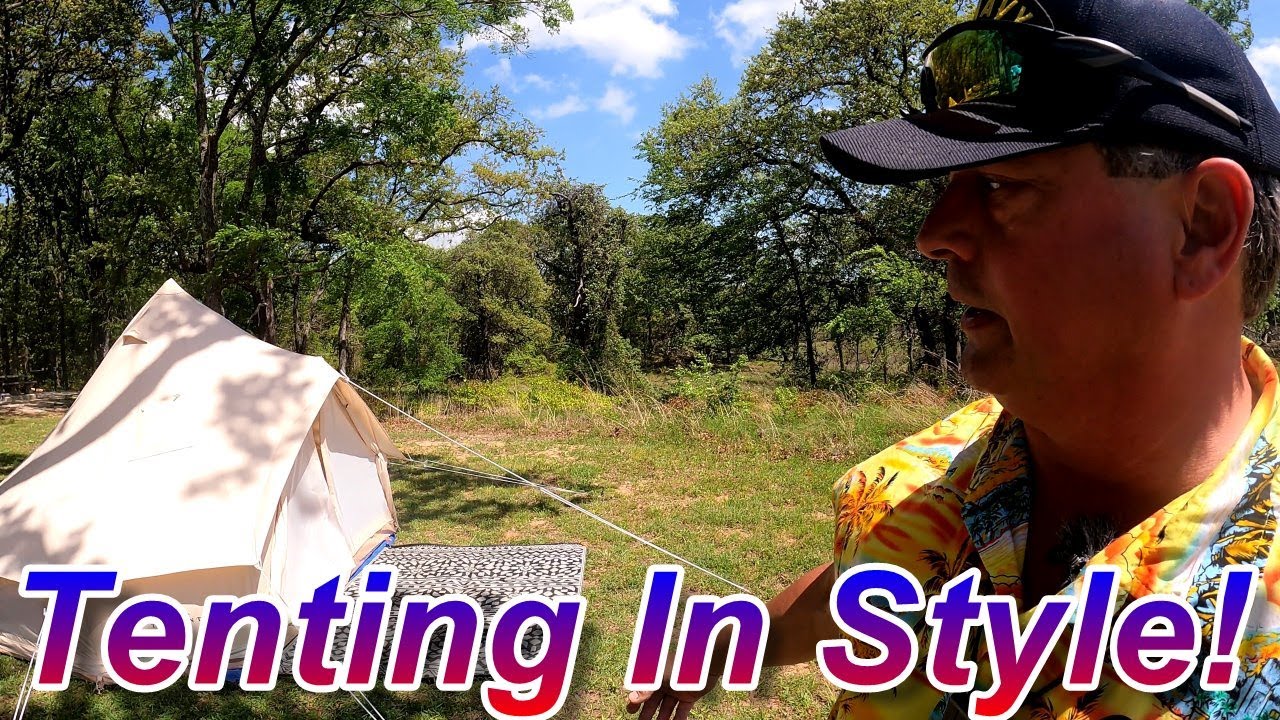 Tent Camping Oklahoma Style! A Windy Visit To West Burns Run Texoma Lake