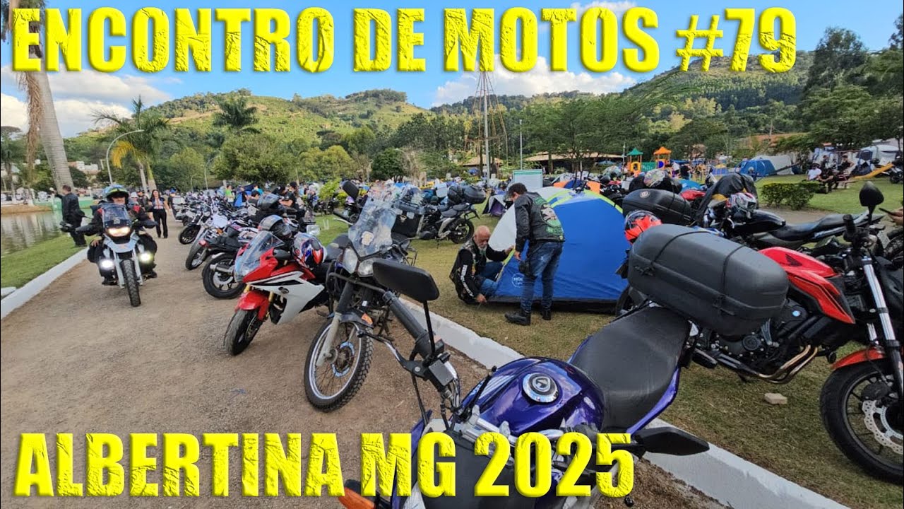 🇧🇷 ENCONTRO DE MOTOS #79 - ALBERTINA MG BRASIL BRAZIL 2025 #6