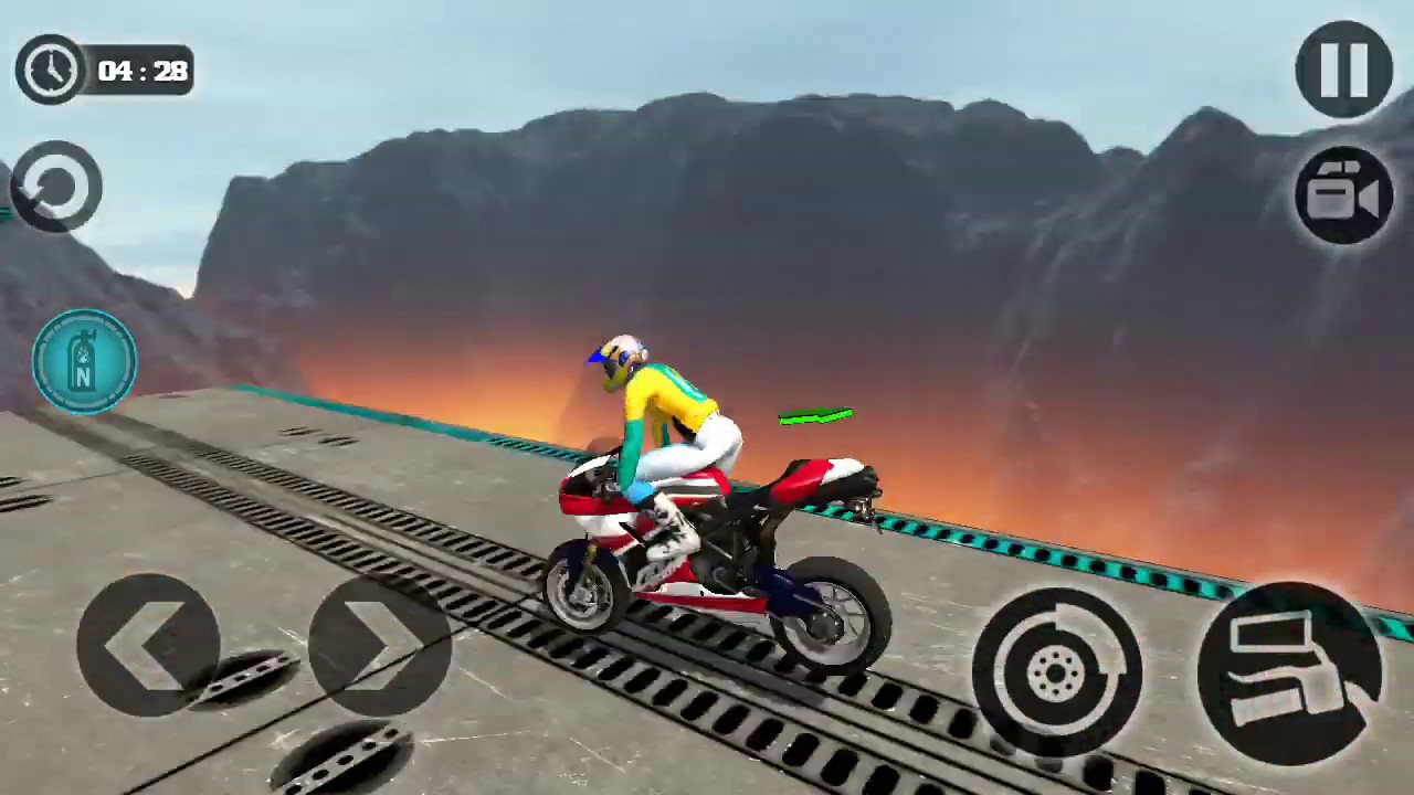 Impossible Motor Bike Tracks - Best Android Gameplay 2019 #9