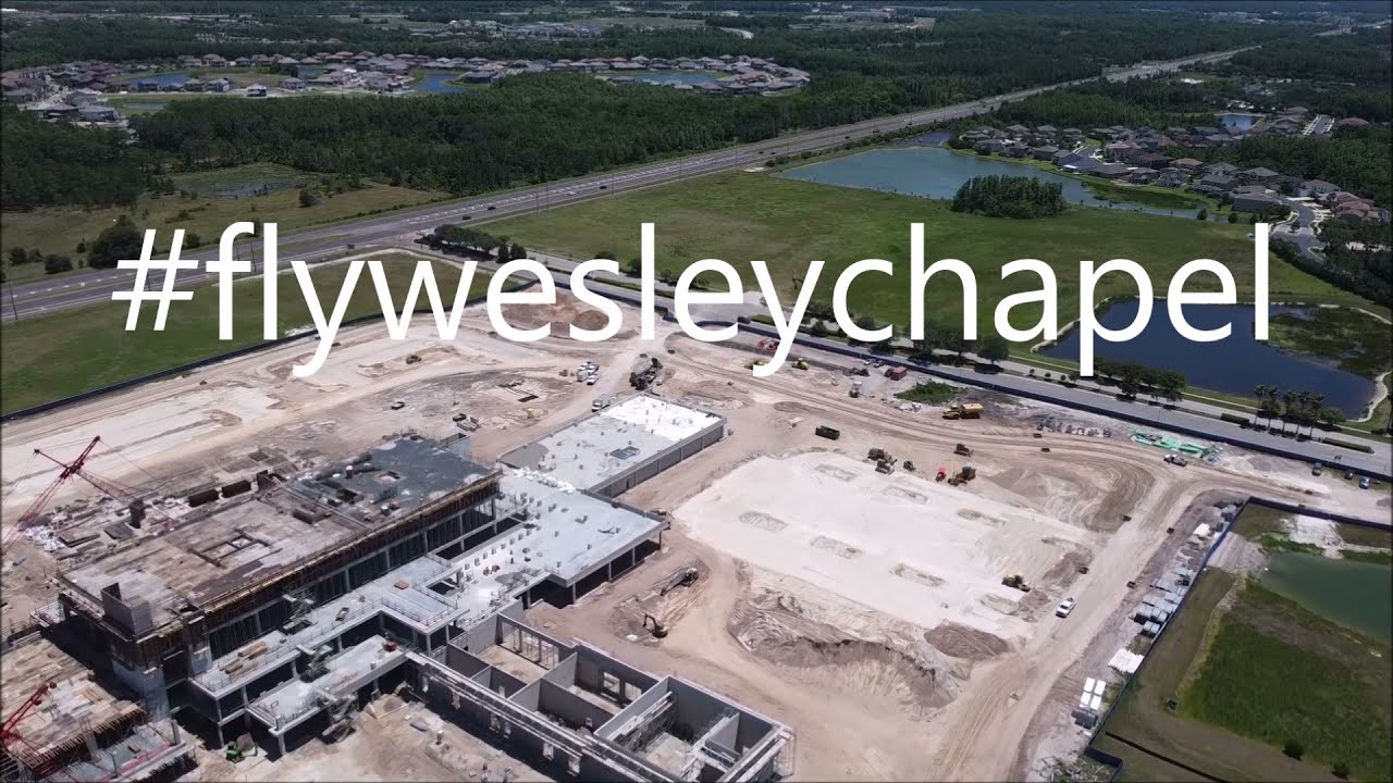 Fly BayCare Hospital Drone Tour Wesley Chapel Florida May 7th 2021 #flywesleychapel