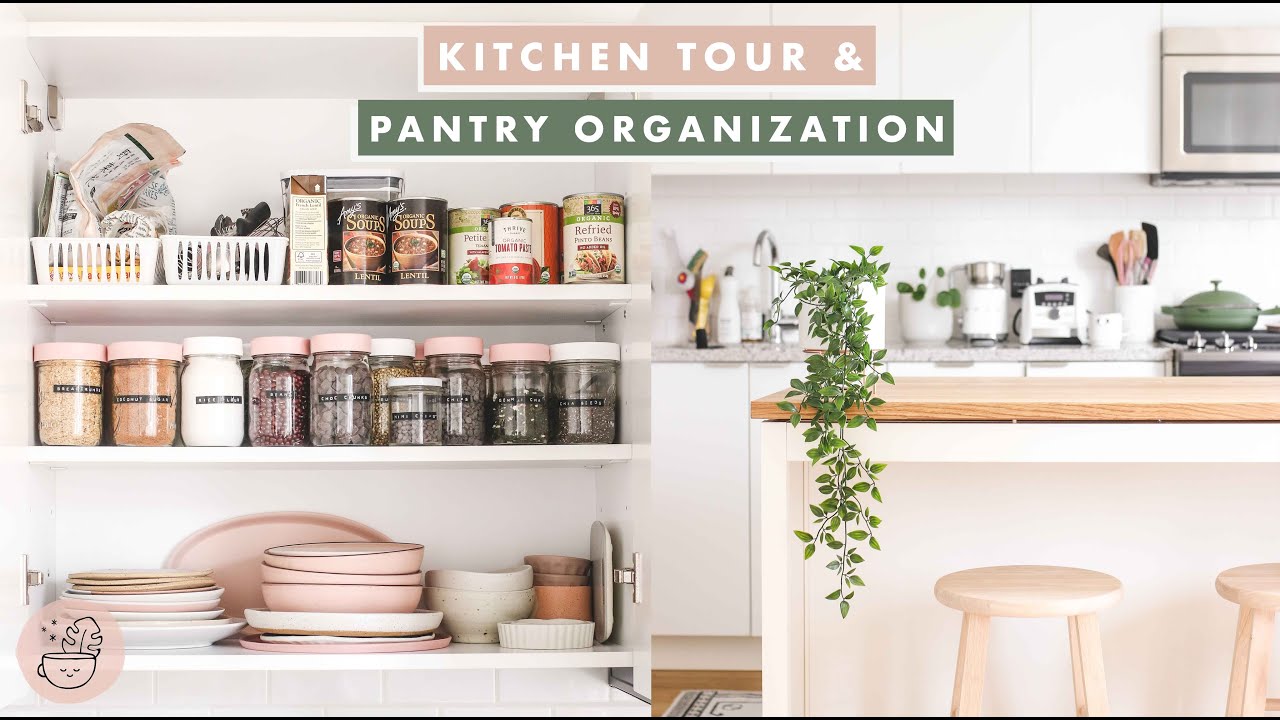 Vegan Kitchen Tour & Pantry Organization 🌿  Veggiekins