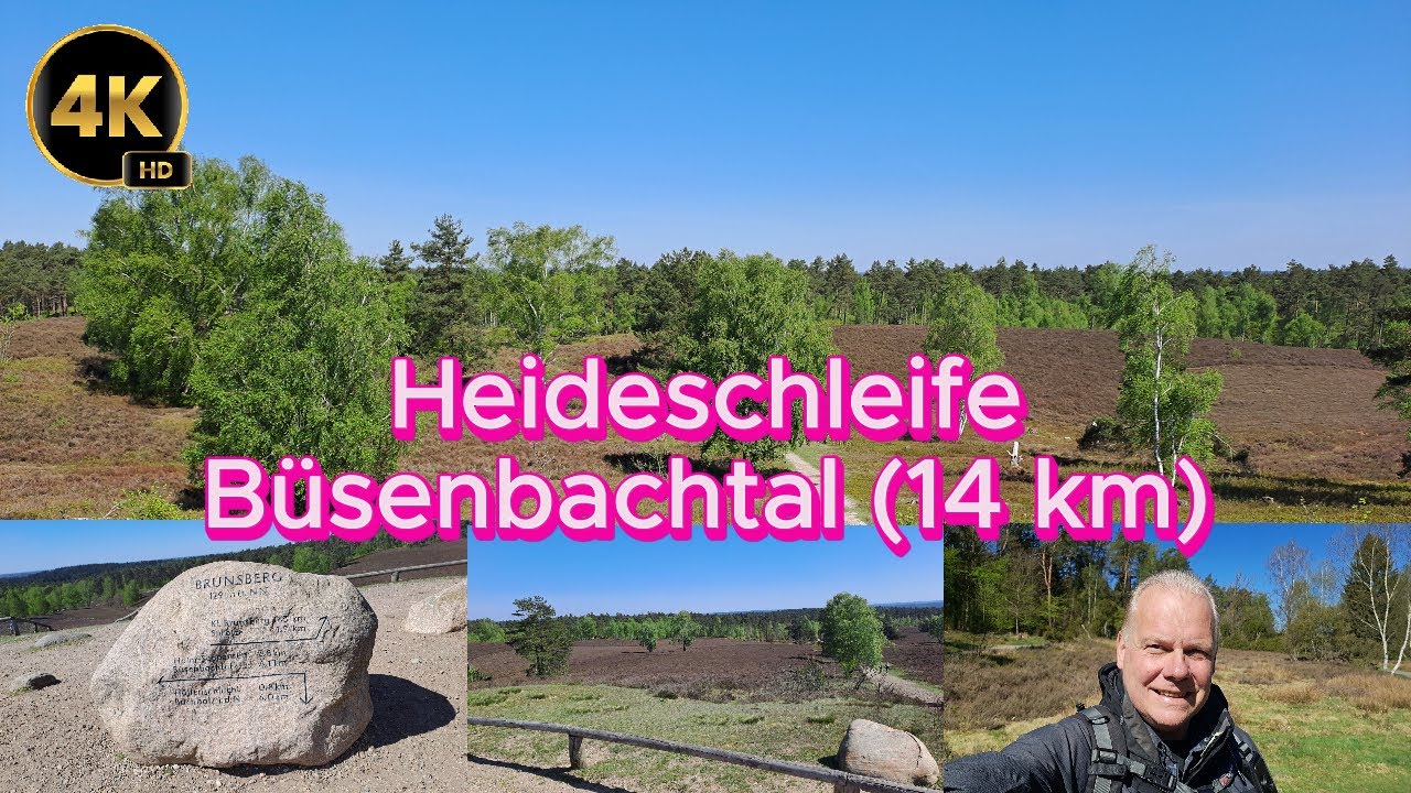 Heideschleife Büsenbachtal (14 km) - 4K HD