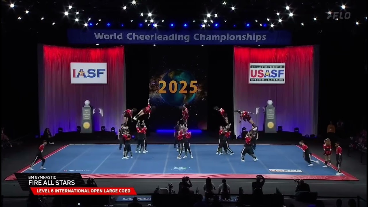 BM Gymnastic Fire All Stars Worlds 2025