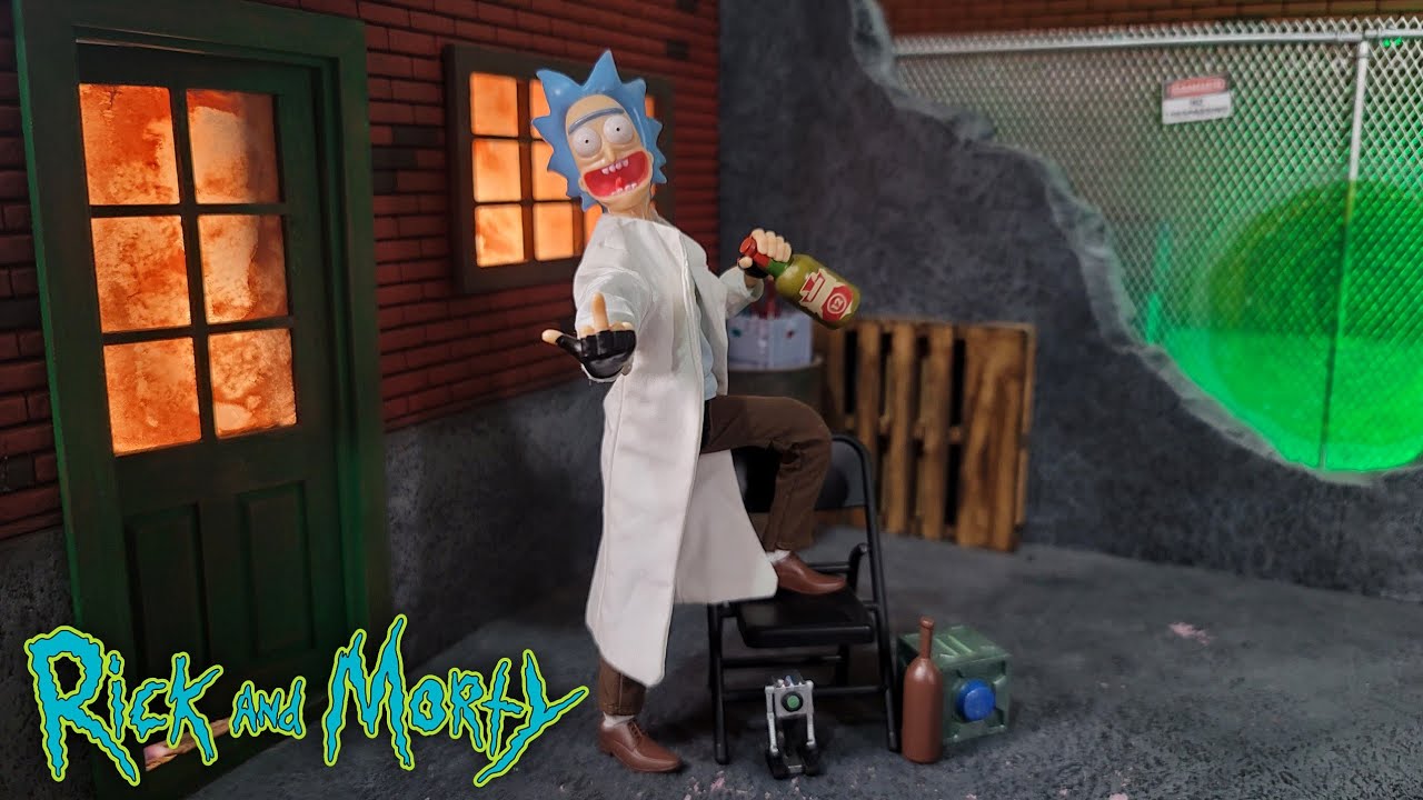 Joy Man Toy J600: Rick Sanchez from Rick and Morty Unboxing and Review.