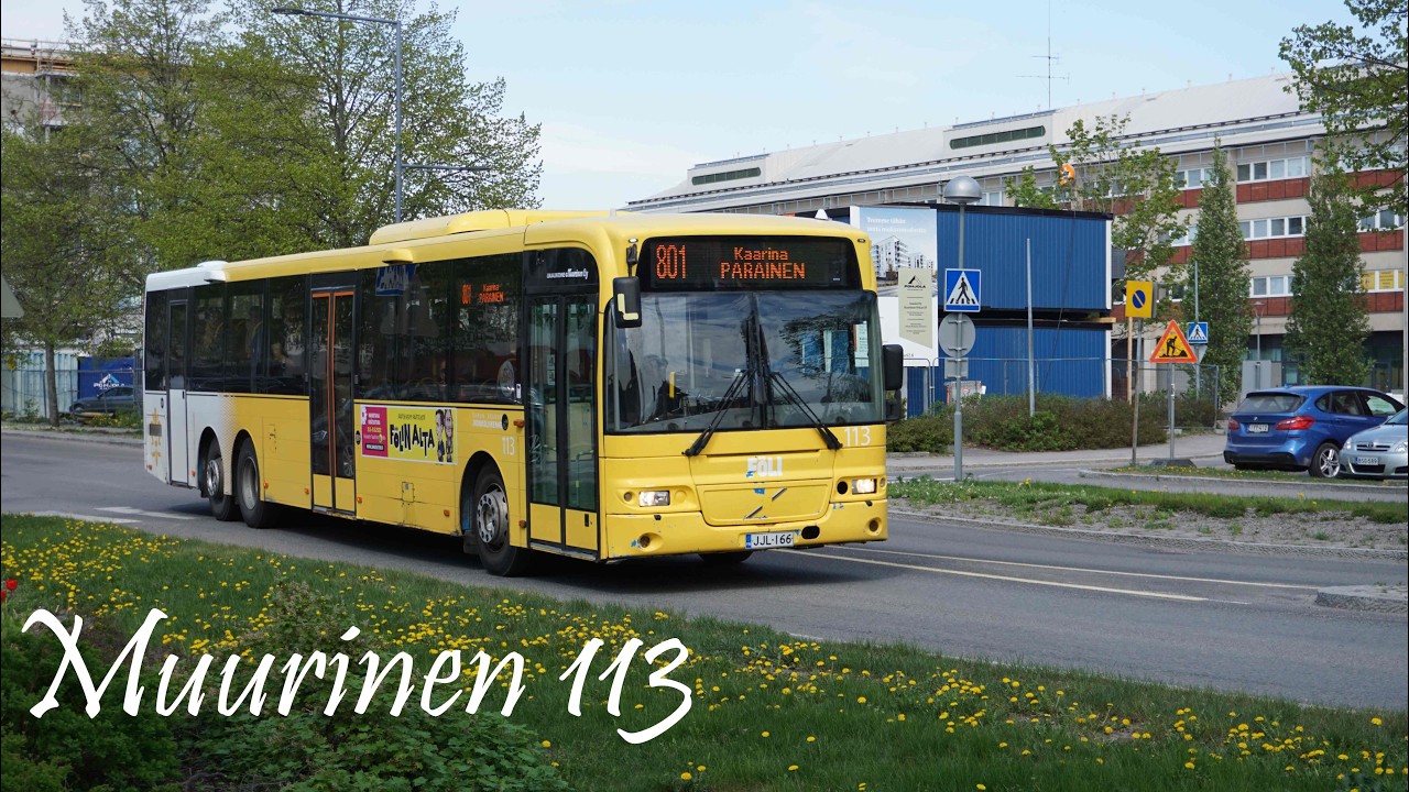 📼 Volvo 8500 / B12BLE 6x2 | Muurinen 113 (ZF)