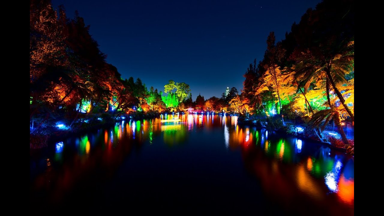 TSB Bank Festival of Lights - Fly Over Video