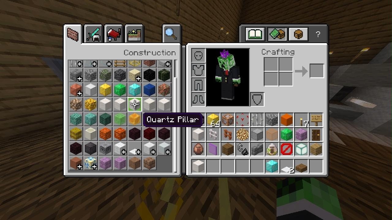MinecraftGreen world.