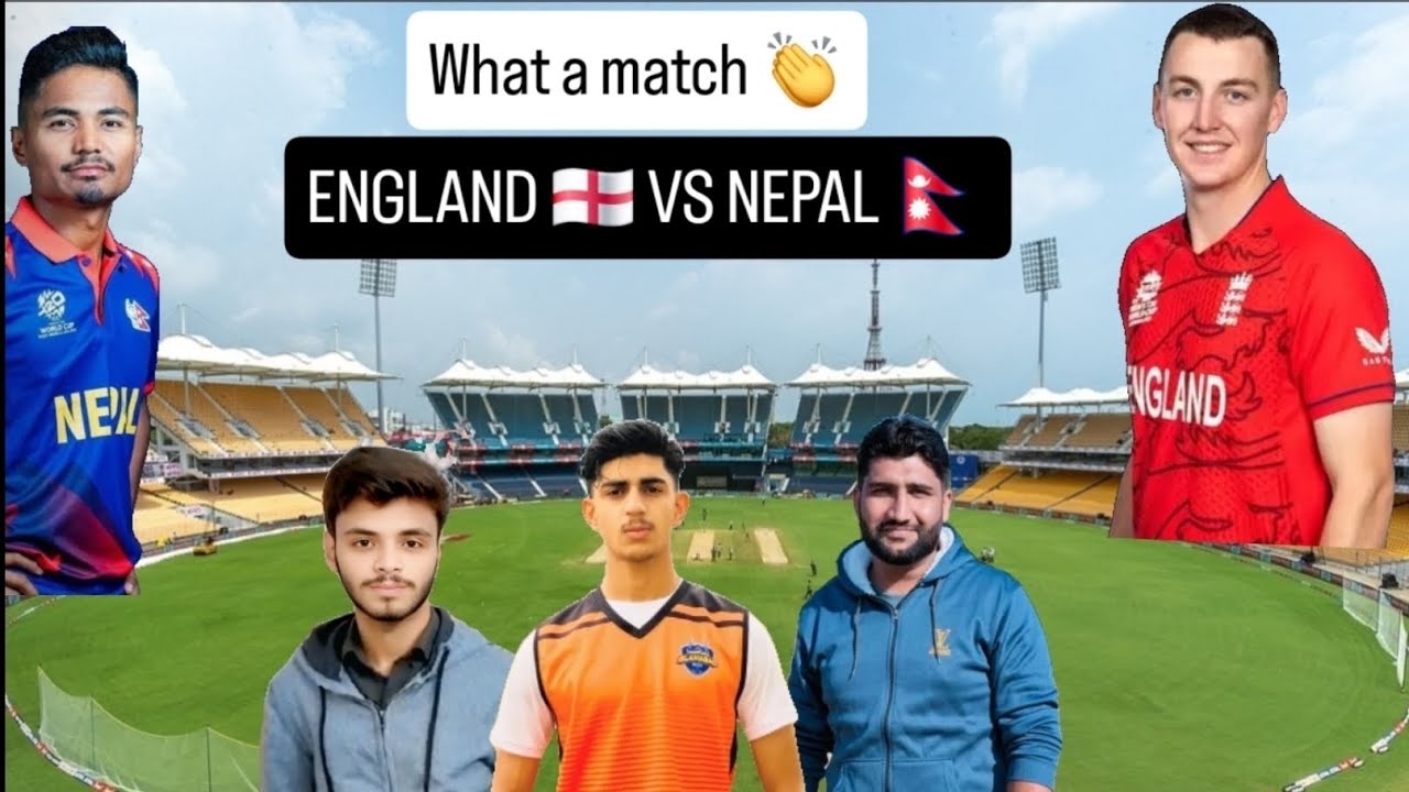 A Very Well Team Work By Nepal . England khailna he bhool gaye 