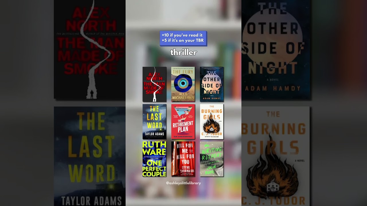 Do we have the same reading tastes?? #booktube #readingtaste #booktok