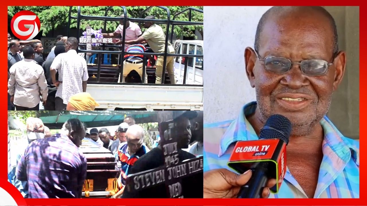 VIDEO: JENEZA LENYE MWILI wa MZEE HIZA LIKIWASILI NYUMBANI KWAKE TANGA - HUZUNI!