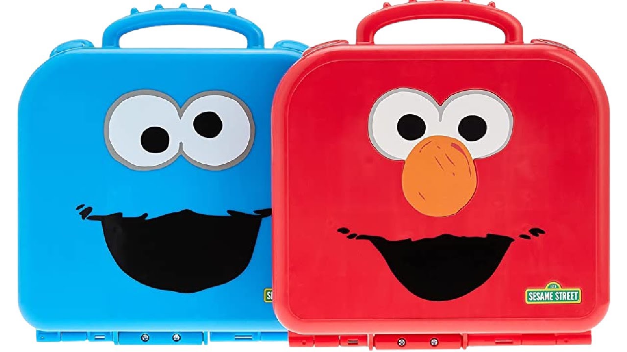 Letters, Numbers & Colors with Sesame Street's Elmo & Cookie Monster Carry Case