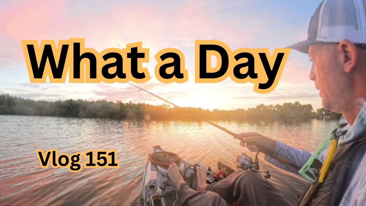 Kayak fishing 🚀, Most unique fishery, Space Coast FL Vlog151