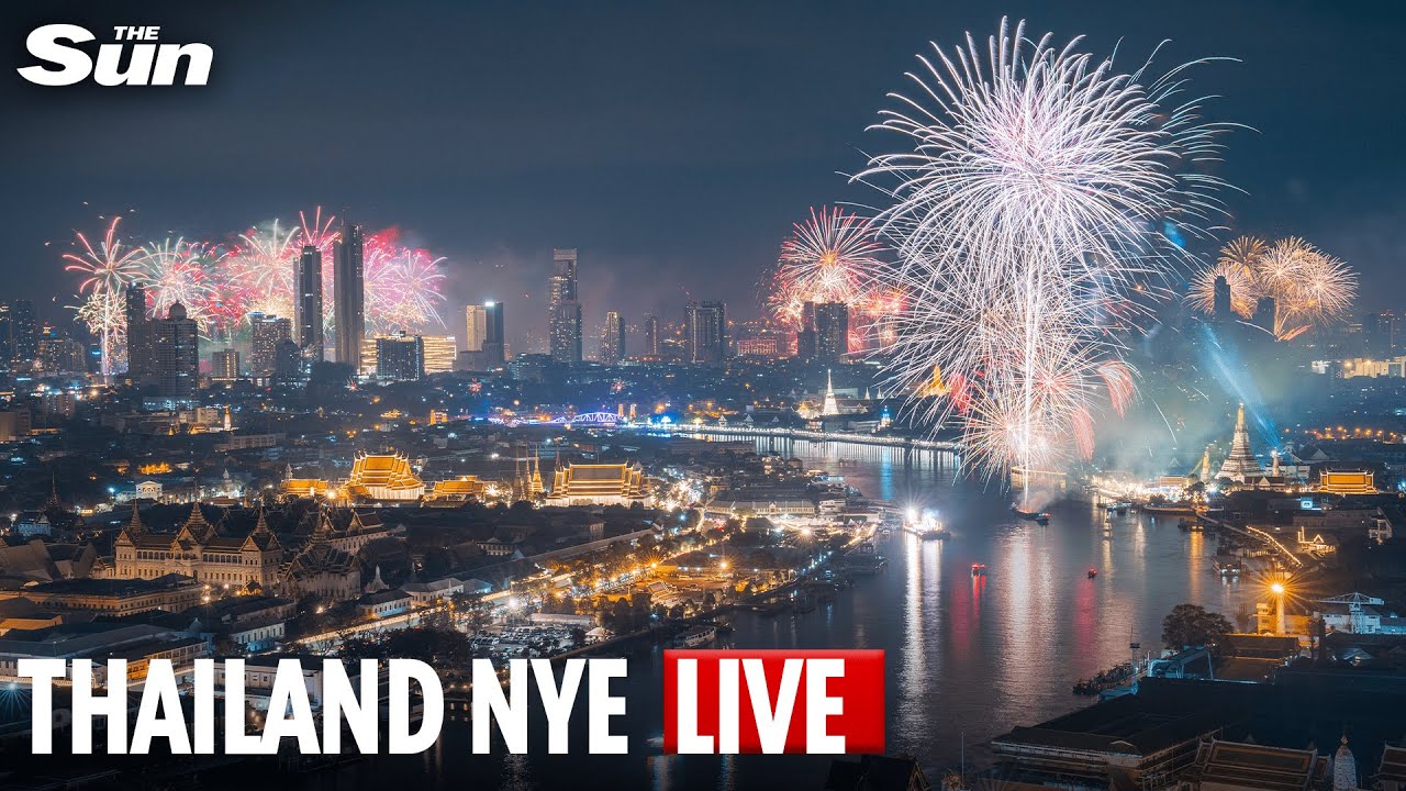 LIVE: Thailand rings in the New Year with a countdown and fireworks display