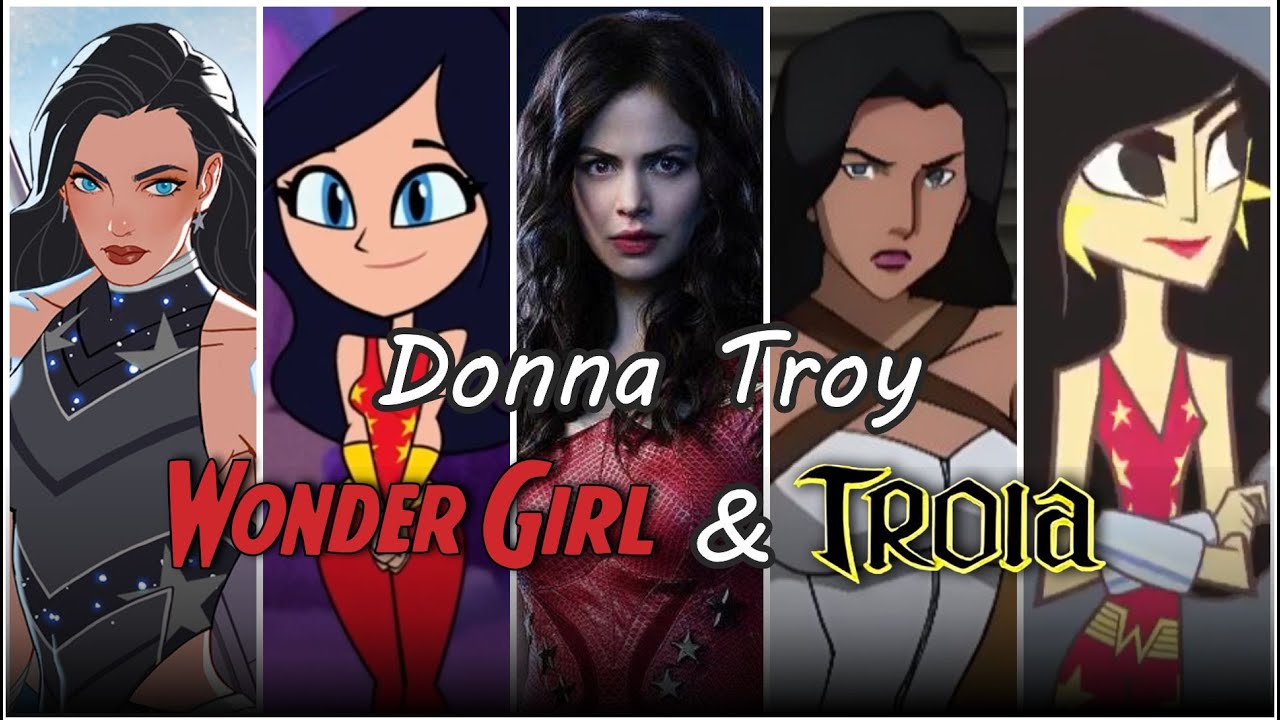 Evolución - Wonder Girl I & Troia (Donna Troy)