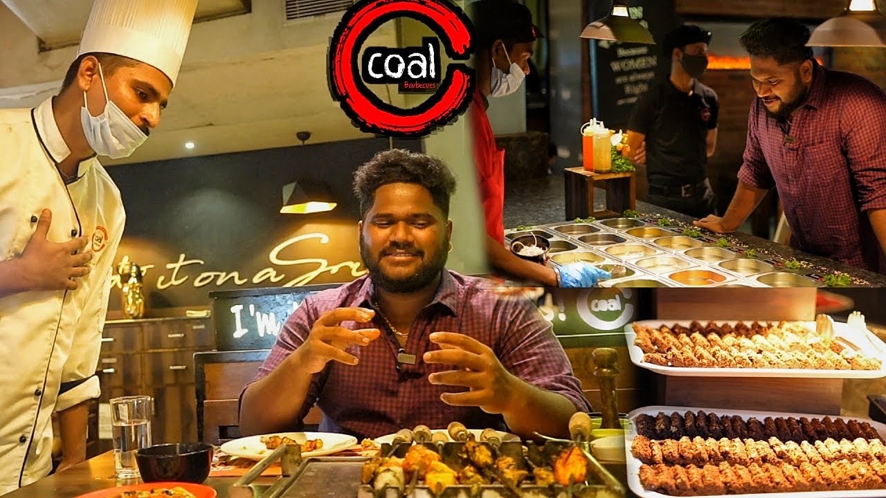COAL BARBECUE COMPLETE REVIEW 🔥 - Foodie prabu
