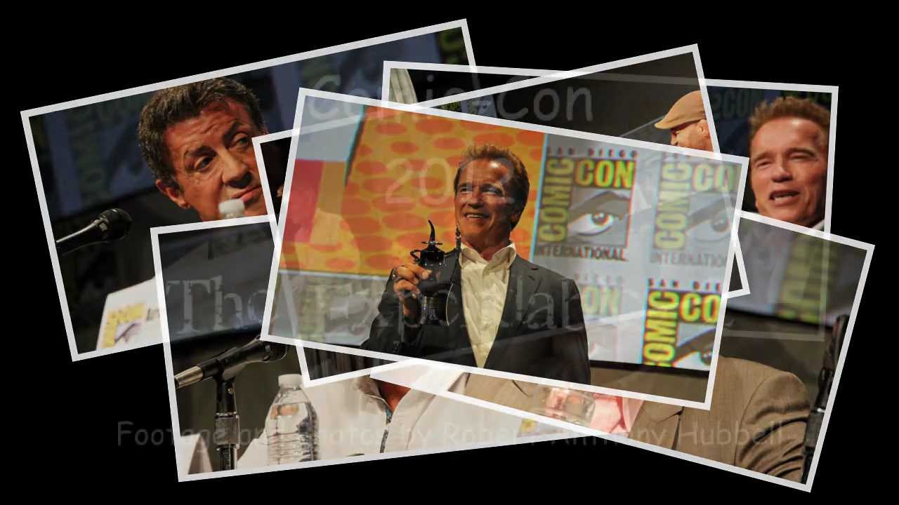 Think Video Magazine at Comic-Con International (The Expendables 2)
