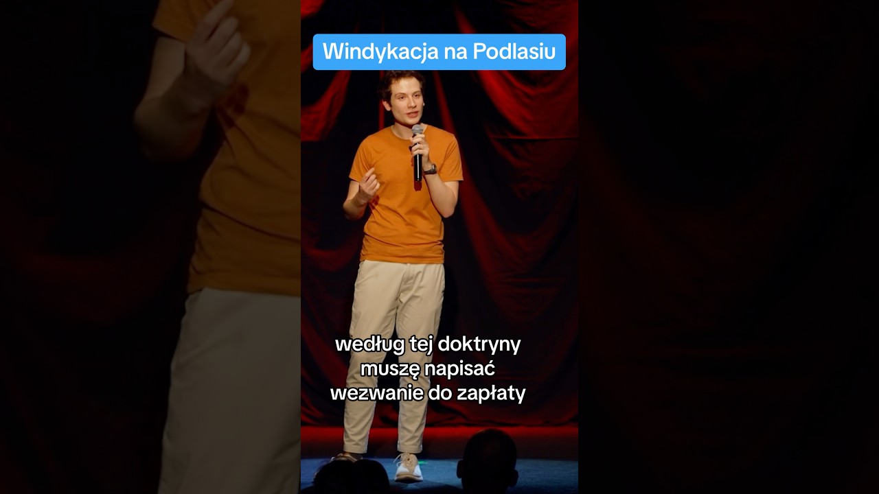 Windykacja na Podlasiu. Całość na moim YT. #standup #komedia #śmieszne #humor