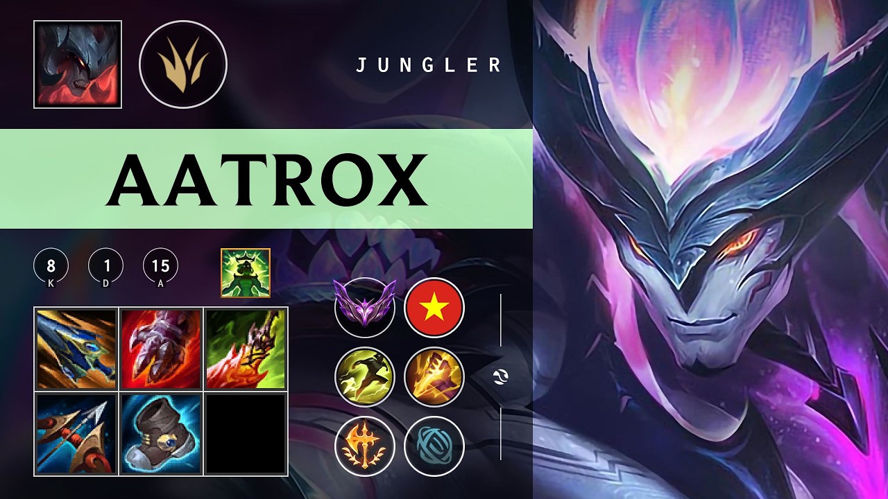 Aatrox Jungle vs Evelynn - VN Master Patch 26.06