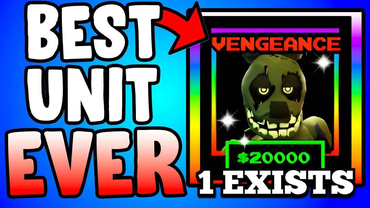 SHINY VENGEANCE SPRINGTRAP BREAKS FIVE NIGHTS TD