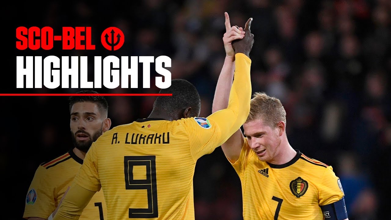 #REDDEVILS | #EURO2020 Qualifiers | Scotland - Belgium 0-4
