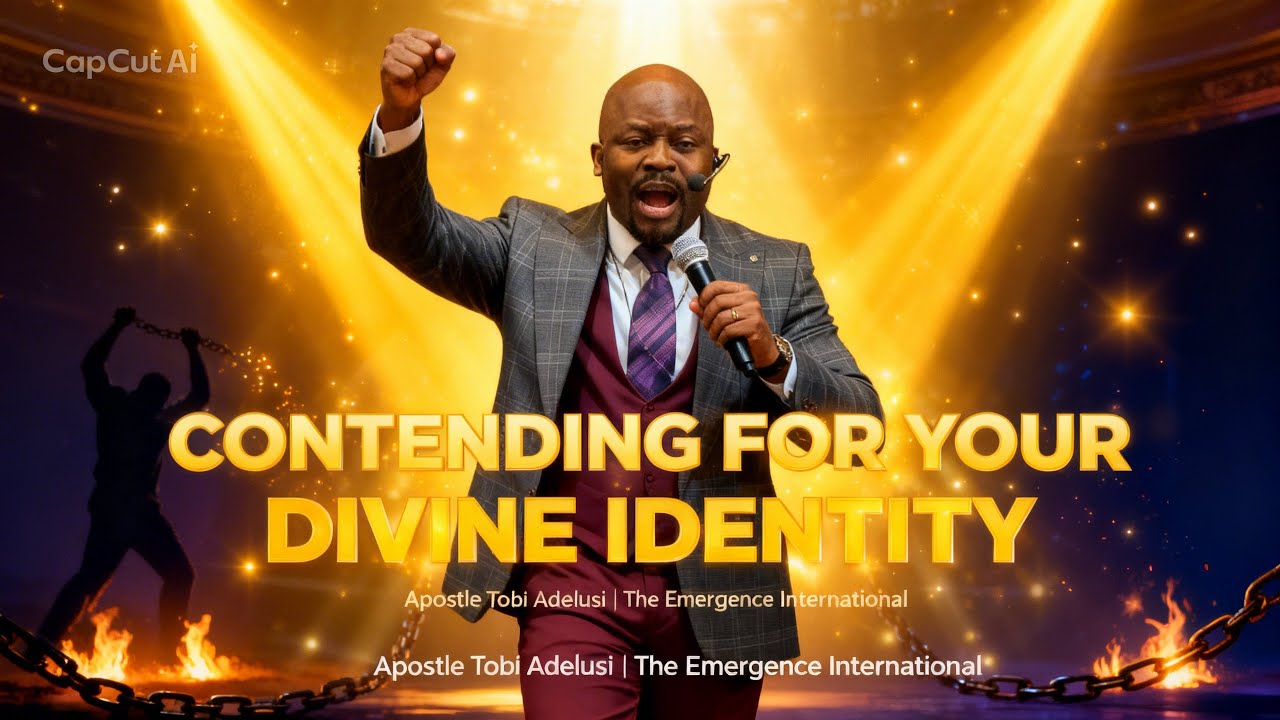 CONTENDING FOR YOUR DIVINE IDENTITY-APOSTLE TOBI ADELUSI
