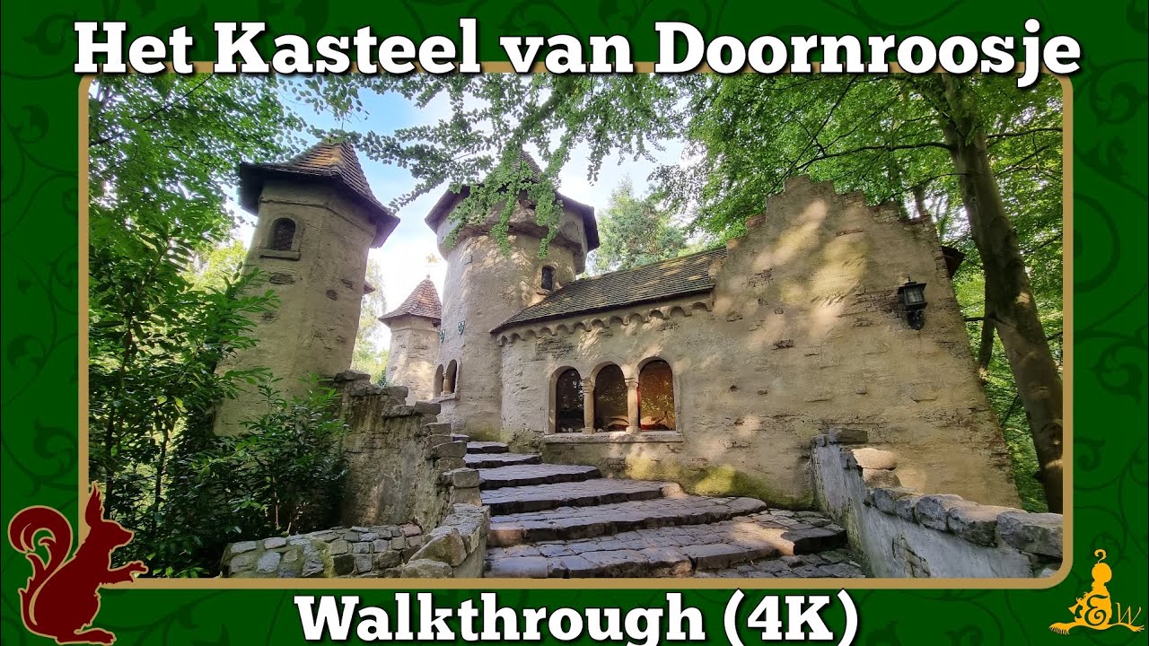 [#Efteling 4K] Het Kasteel van Doornroosje walkthrough