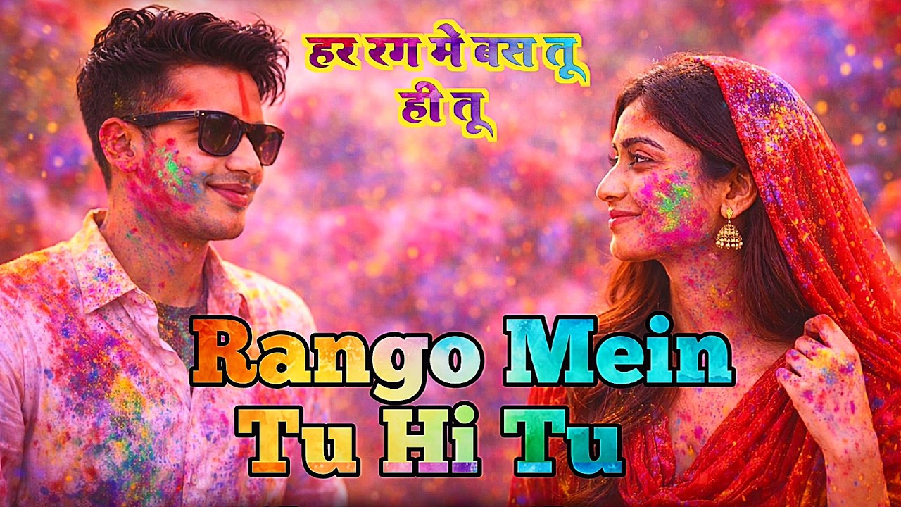 Rango Mein Tu Hi Tu 🌈 | Holi Party Song 2025 | Romantic Dance Bollywood Holi Song