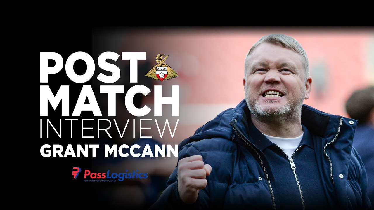 Grant McCann on the win at Rotherham United